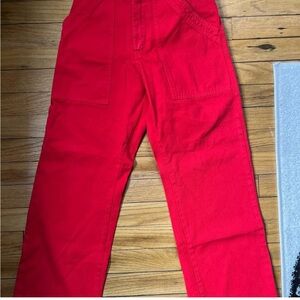 Big Bud Press Red Straight Leg Pants